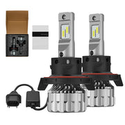 H13/9008 LED Headlight Bulbs 70W 6500K ‎‎18000LM White Dual-function 2Pcs for Chevrolet/Ford/GMC//BMV/Dodge/Honda/Nissan/Jeep Flashark