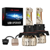 H13/9008 LED Headlight Bulbs 110W 6500K ‎‎28000LM White Dual-function 2Pcs for Chevrolet/Ford/GMC//BMV/Dodge/Honda/Nissan/Jeep Flashark