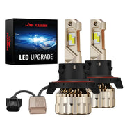 H13/9008 LED Headlight Bulbs 110W 6500K ‎‎28000LM White Dual-function 2Pcs for Chevrolet/Ford/GMC//BMV/Dodge/Honda/Nissan/Jeep Flashark