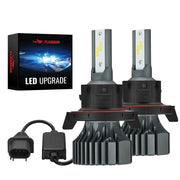 H13/9008 LED Headlight Bulbs 120W 6000K ‎‎14000LM White Dual-function 2Pcs for Chevrolet/Ford/GMC//BMV/Dodge/Honda/Nissan/Jeep Flashark
