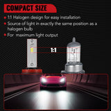 X4i H11/H8/H9 110W 6500K 28000LM White IP67 LED Headlight Bulbs 2Pcs
