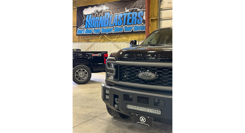 HornBlasters Train Logo Banner