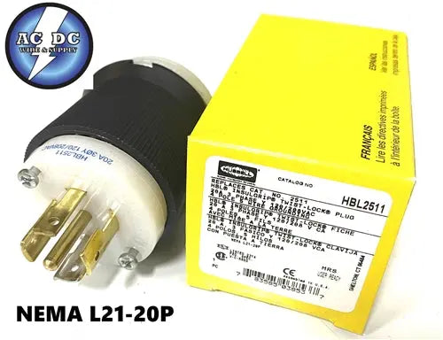HUBBELL HBL2511 AC/DC WIRE AND SUPPLY