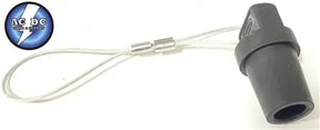 Male Device Cap, For 300/400A 600V AC/DC, Single Conductor Series 16 Cam lock. BLACK AC/DC WIRE AND SUPPLY