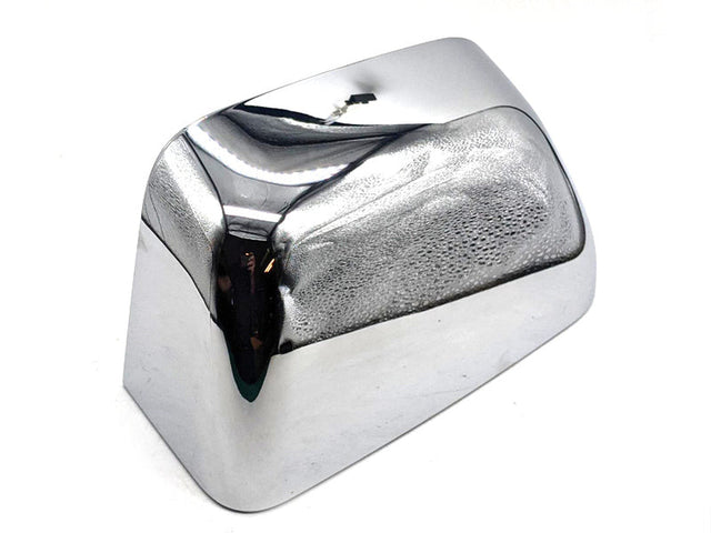 HC3Z17D743CA OE Chrome Mirror Housing Cover, Power, Heated, Drivers, Left Side, 2017-2021 Ford 6.7L Powerstroke Ford OEM