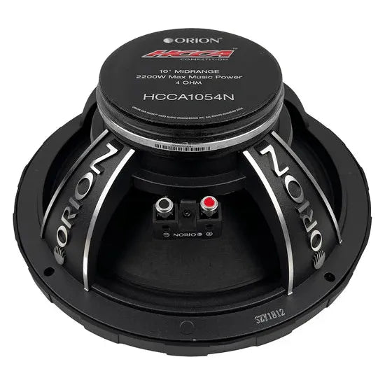 Orion HCCA1054N 10" 550W RMS Neodymium Midrange Speakers (Single)