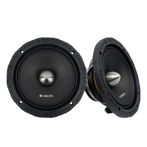 Orion HCCA64N 6.5" 350W Neodymium Midrange Speakers (Pair) Orion