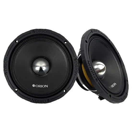 Orion HCCA84N 8" 500W RMS Neodymium Midrange Speakers (Pair)