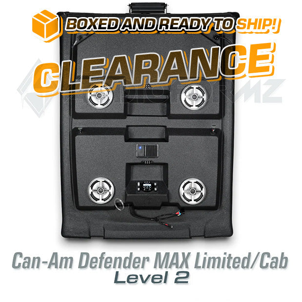 2016-2025 Can-Am Defender MAX Limited/Cab LEVEL 2 Stereo Top (4-Door, HD7-HD10) Can-Am