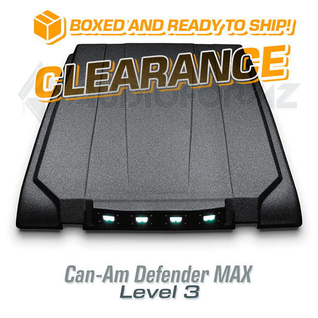 2016+ Can-Am Defender MAX LEVEL 3 Stereo Top (4-Door, HD7-HD10) Can-Am