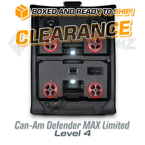 2016-2025 Can-Am Defender MAX Limited/Cab LEVEL 4 Stereo Top (4-Door, HD7-HD10) Can-Am