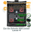 2016-2025 Can-Am Defender MAX Limited/Cab LEVEL 4 Stereo Top (4-Door, HD7-HD10) + Roof Rack Can-Am
