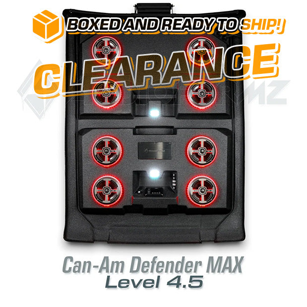 2016+ Can-Am Defender MAX LEVEL 4.5 Stereo Top (4-Door, HD7-HD10) Can-Am