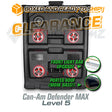 2016+ Can-Am Defender MAX LEVEL 5 Stereo Top Ported with Light Bar (4-Door, HD7-HD10) Can-Am