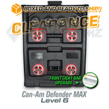 2016+ Can-Am Defender MAX LEVEL 6 Stereo Top (4-Door, HD7-HD10)