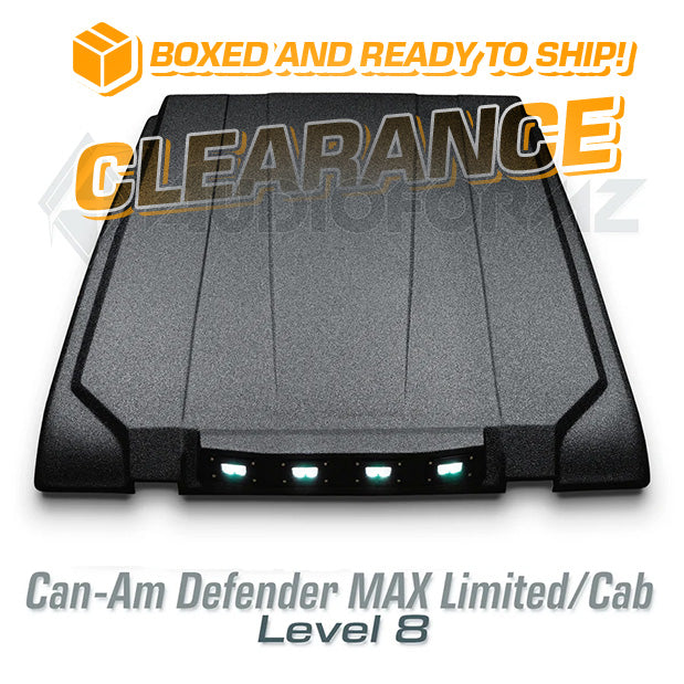 2016-2025 Can-Am Defender MAX Limited/Cab LEVEL 8 Stereo Tops (4-Door, HD7-HD10)