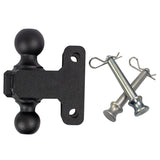 Bulletproof Heavy Duty 4” Drop/Rise Trailer Hitch 2.5" Box Steel Shank