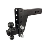 Bulletproof Heavy Duty 6” Drop/Rise Trailer Hitch 2.5" Box Steel Shank