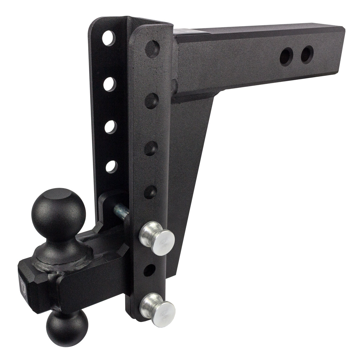 Bulletproof Heavy Duty 8” Drop/Rise Trailer Hitch 2.5 Box Steel Shank