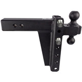 Bulletproof Heavy Duty 8” Drop/Rise Trailer Hitch 2.5 Box Steel Shank
