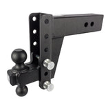 Bulletproof Heavy Duty 6” Drop/Rise Trailer Hitch 3" Box Steel Shank