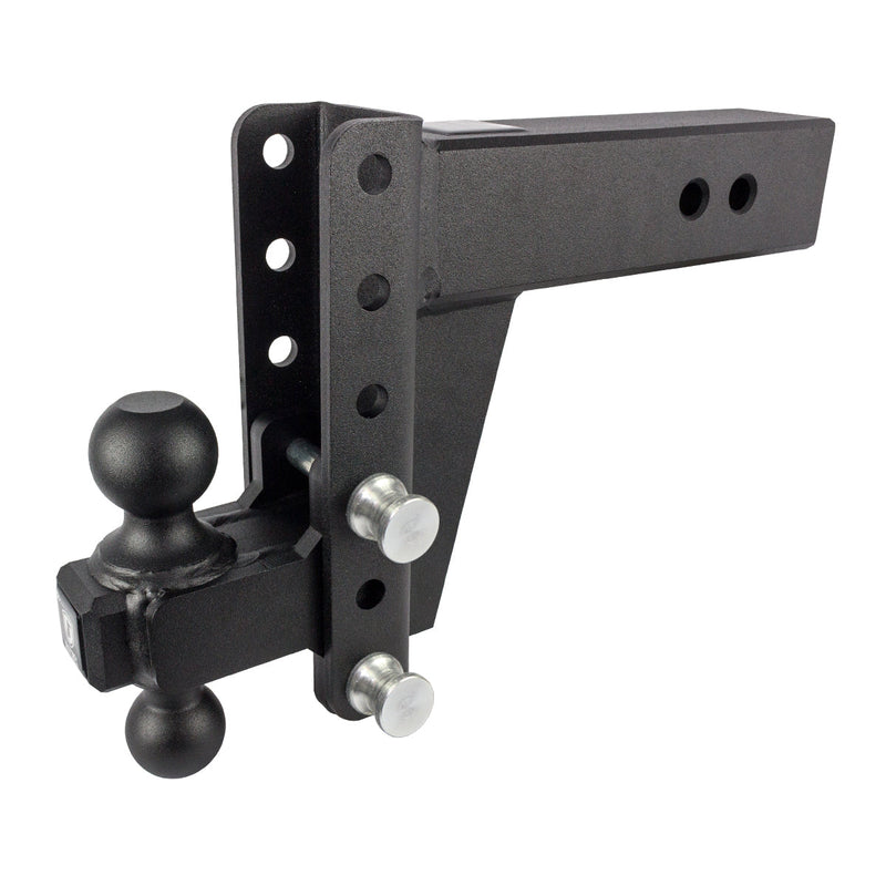 Bulletproof Heavy Duty 6” Drop/Rise Trailer Hitch 3" Box Steel Shank