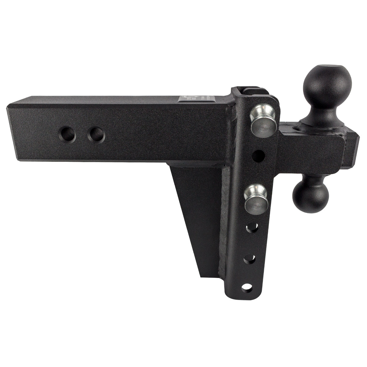 Bulletproof Heavy Duty 6” Drop/Rise Trailer Hitch 3" Box Steel Shank