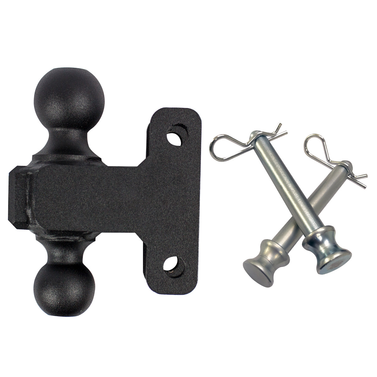 Bulletproof Heavy Duty 8” Drop/Rise Trailer Hitch 3" Box Steel Shank