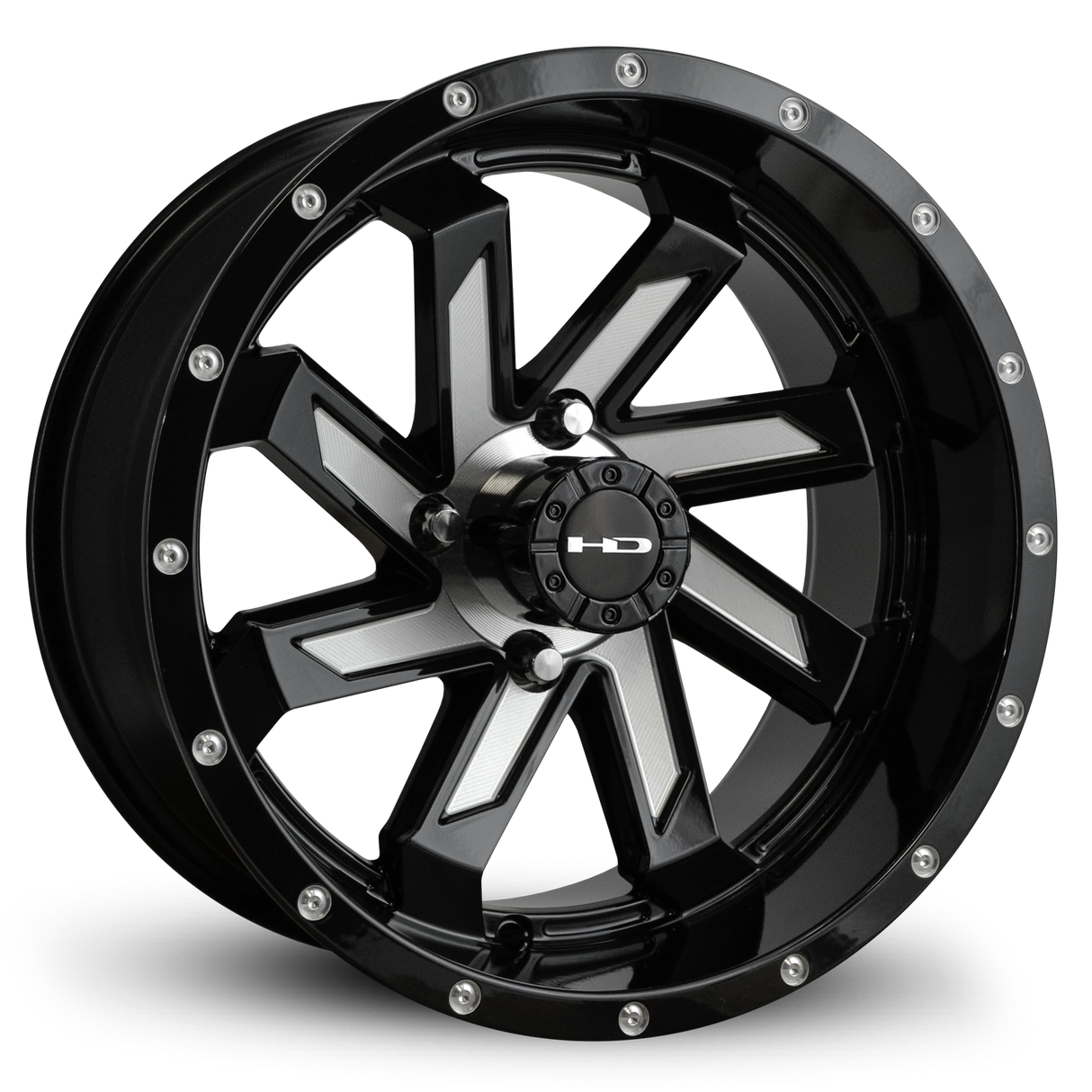 HD Golf Saw 14x7 | -14 Offset Gloss Black/Milled Face