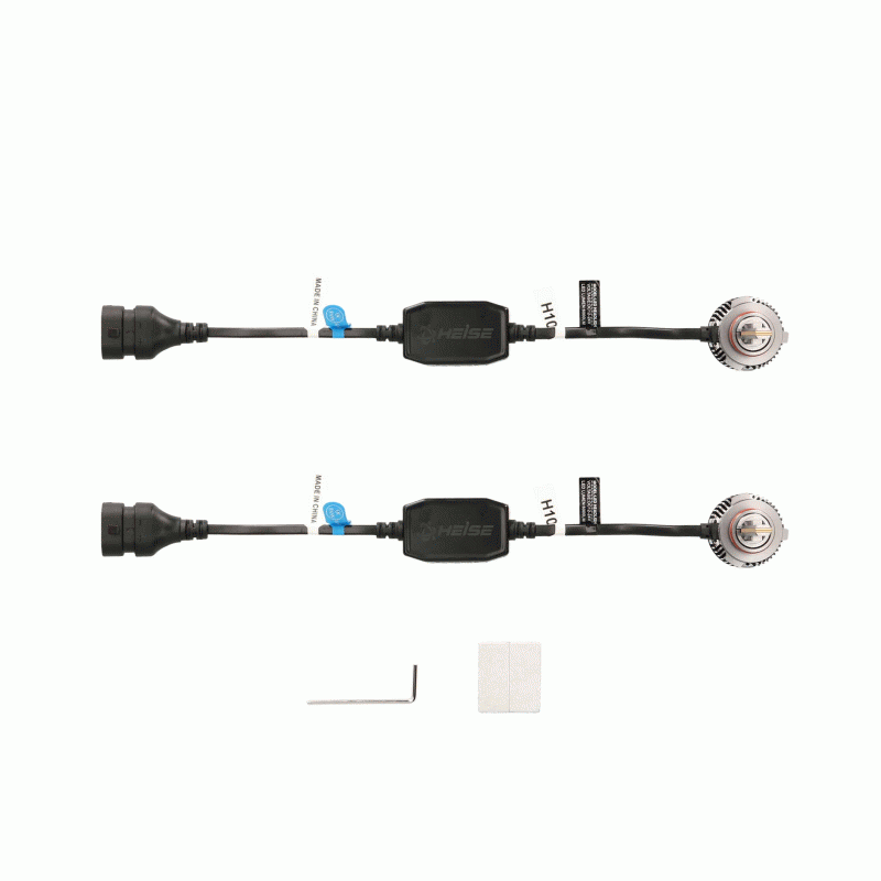 Heise HE-H10PRO 70 Watts LED Headlight Replacement Kit (Pair)