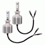 Heise HE-H3LED 50 Watts LED Headlight Replacement Kit (Pair) Heise