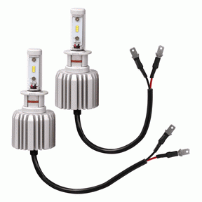Heise HE-H3LED 50 Watts LED Headlight Replacement Kit (Pair) Heise