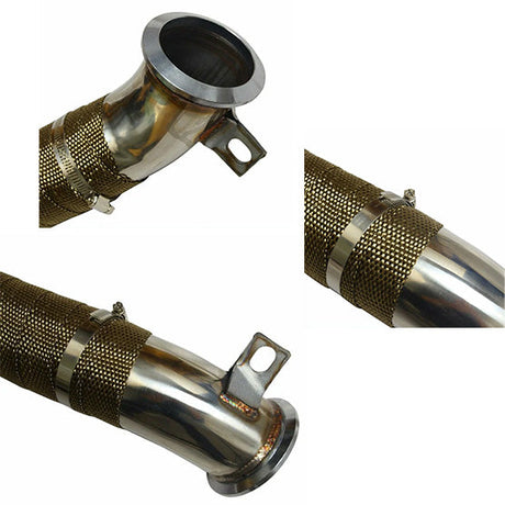 TruckTok 2004.5-2010 6.6L Duramax Up-Pipe & 3" Downpipe w/CCV Reroute Kit TruckTok