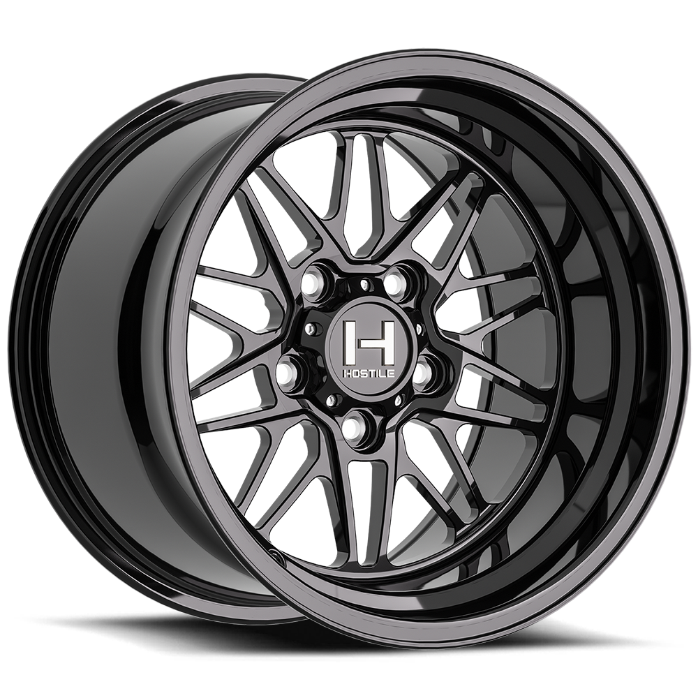 Hostile Gecko Gloss Black Forged Wheel