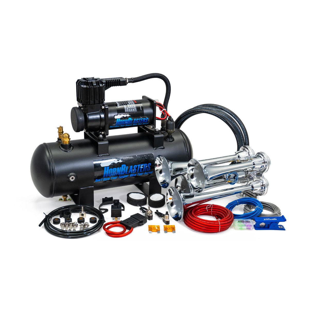 Bullet 228H Air Horn Kit HornBlasters