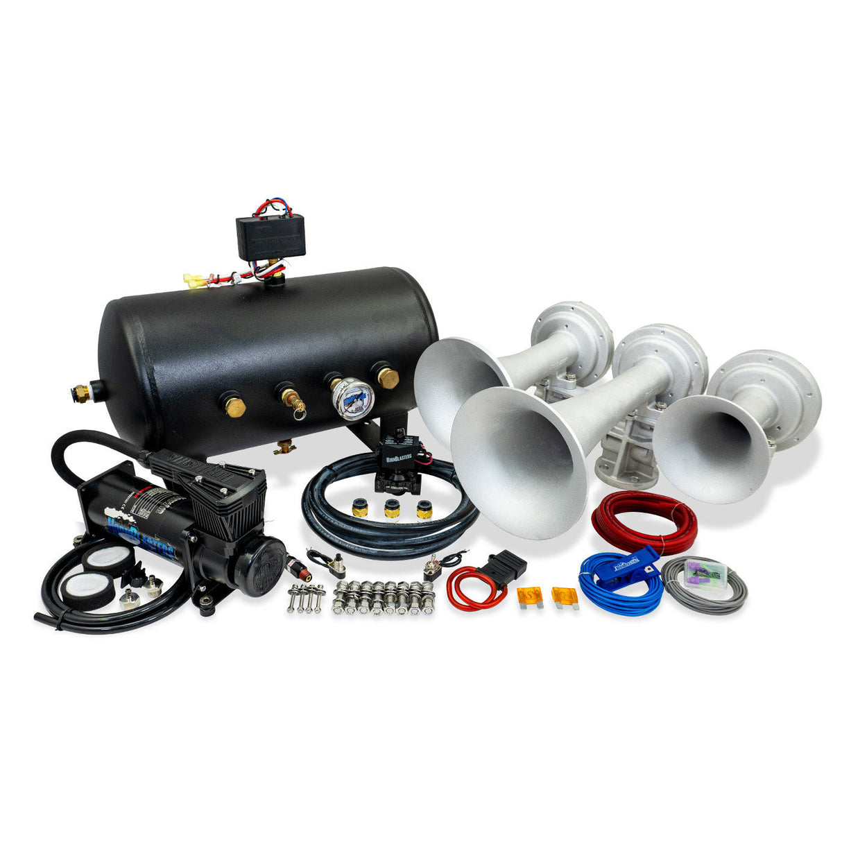 King 3 544K Train Horn Kit HornBlasters