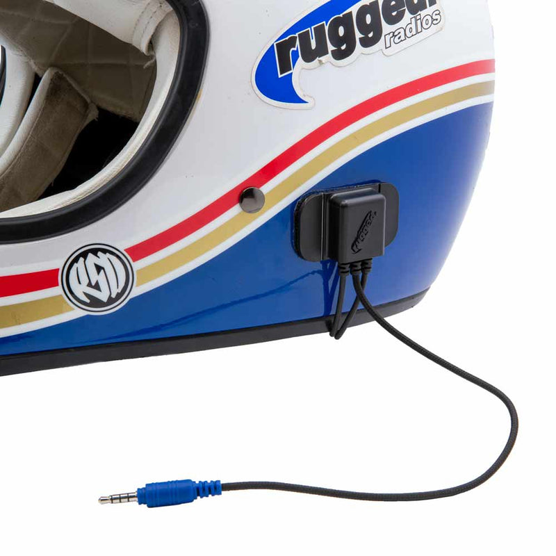 SUPER SPORT Wired Helmet Kit with Alpha Audio Speakers and Mic