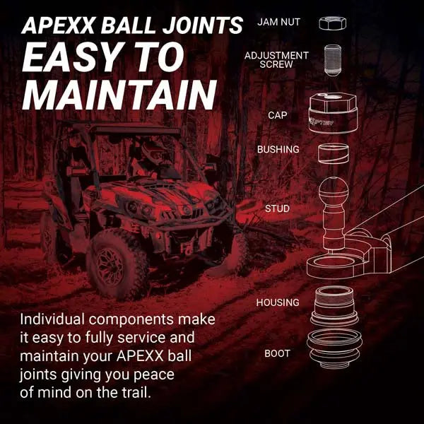APEXX Front Forward Control Arms Can-Am Defender XMR High Lifter