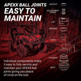 APEXX Front Forward Control Arms Can-Am Defender XMR High Lifter