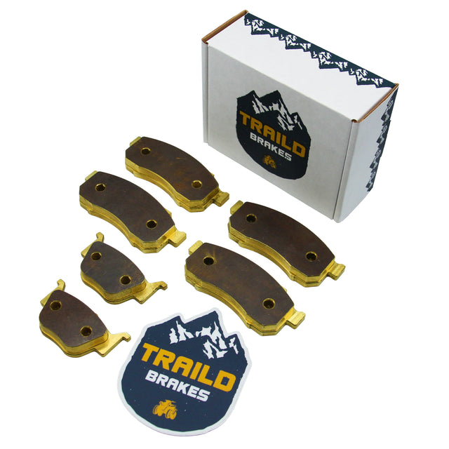 Honda Pioneer 700/520/500 2014-2026 Brass Brake Pad Set Traild