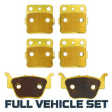 Honda Rancher/Foreman TRX420/TRX500/TRX520 2009-2026 Brass Brake Pad Set Traild