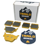 Honda Rancher/Foreman TRX420/TRX500/TRX520 2009-2026 Ceramic Brake Pad Set Traild
