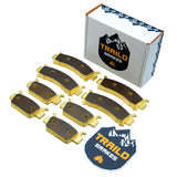 Honda Pioneer 1000/1000-5/1000-6 2016-2026 Brass Brake Pad Set Traild