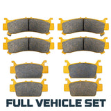 Honda Talon 1000R/1000X/1000X-4 Ceramic Brake Pad Set Front & Rear 2019-2026 Traild