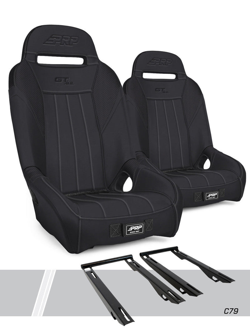 GT/S.E. Suspension Seats Kit for Polaris RZR PRO XP, PRO R, Turbo R by PRP
