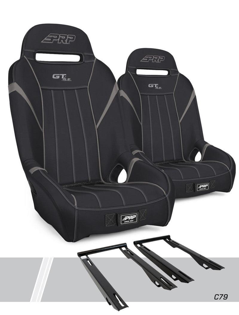 GT/S.E. Suspension Seats Kit for Polaris RZR PRO XP, PRO R, Turbo R by PRP