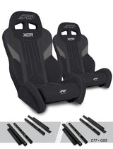 PRP XCR Suspension Seats Kit for Polaris General, RZR S 900, 900 Trail, Trail, XP 1000, Turbo, Turbo S, RS1