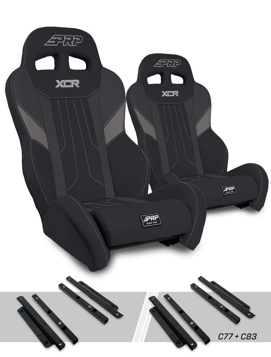 PRP XCR Suspension Seats Kit for Polaris RZR Pro XP, Pro R, Turbo R, Pro S