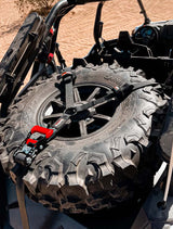 Spare Tire 3-Point 1.5 in. Tie Down w/ Swivel Hooks