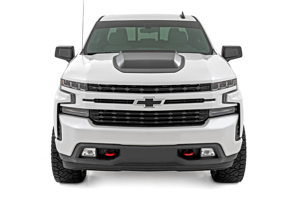 Hood Scoop GBA Black Chevy Silverado 1500 2WD/4WD (2019-2026) Rough Country
